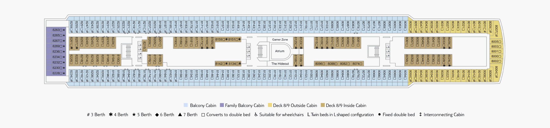 Thomson Cruises TUI Explorer Deck Plans Deck 8.jpg